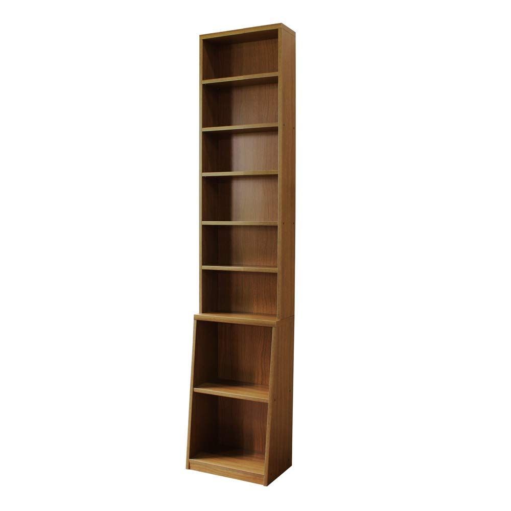 新着商品 ナチュラル 幅45cm ロング書棚