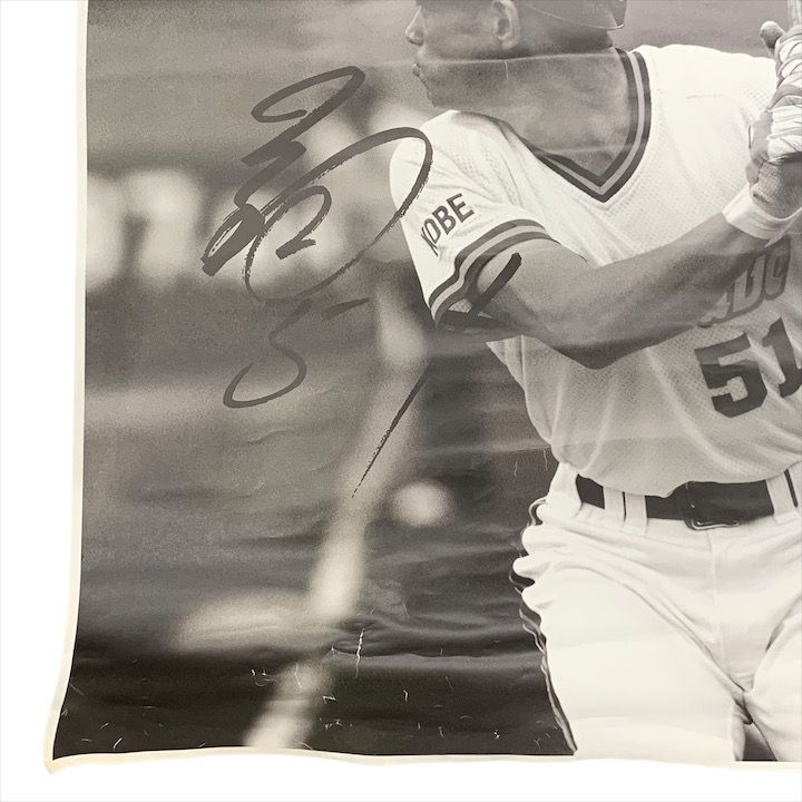 イチロー ポスター 日産自動車 イチロ・ニッサン 野球 オリックス 1995イチロー・ニッサン日産自動車切り抜き広告 オリックス野球選手