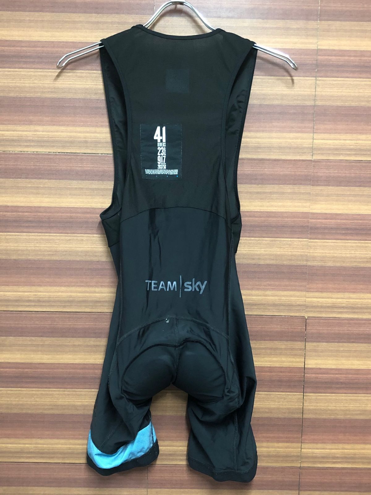 IB227 ラファ RAPHA TRAINING BIBSHORTS TEAMSKY ビブショーツ 黒 M