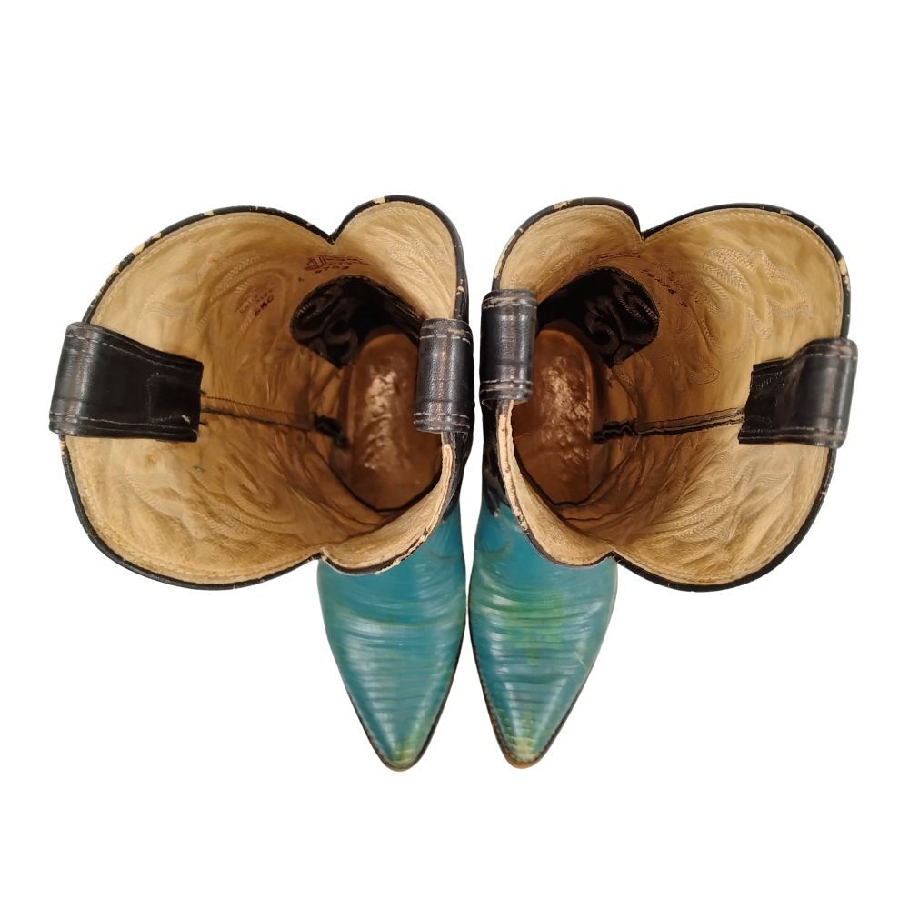 JUSTIN ジャスティン レディース ウエスタン ブーツ ブラック  