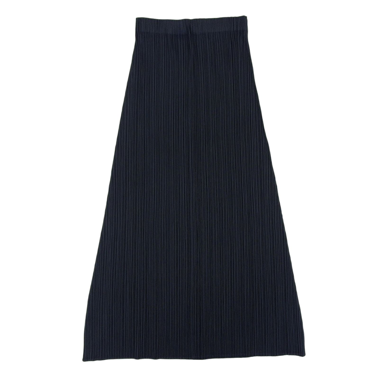 ▲PLEATS PLEASE プリーツプリーズ イッセイミヤケ PP13-JG539 プリーツ加工 ロング スカート チャコールグレー 3 日本製 正規品 レディース