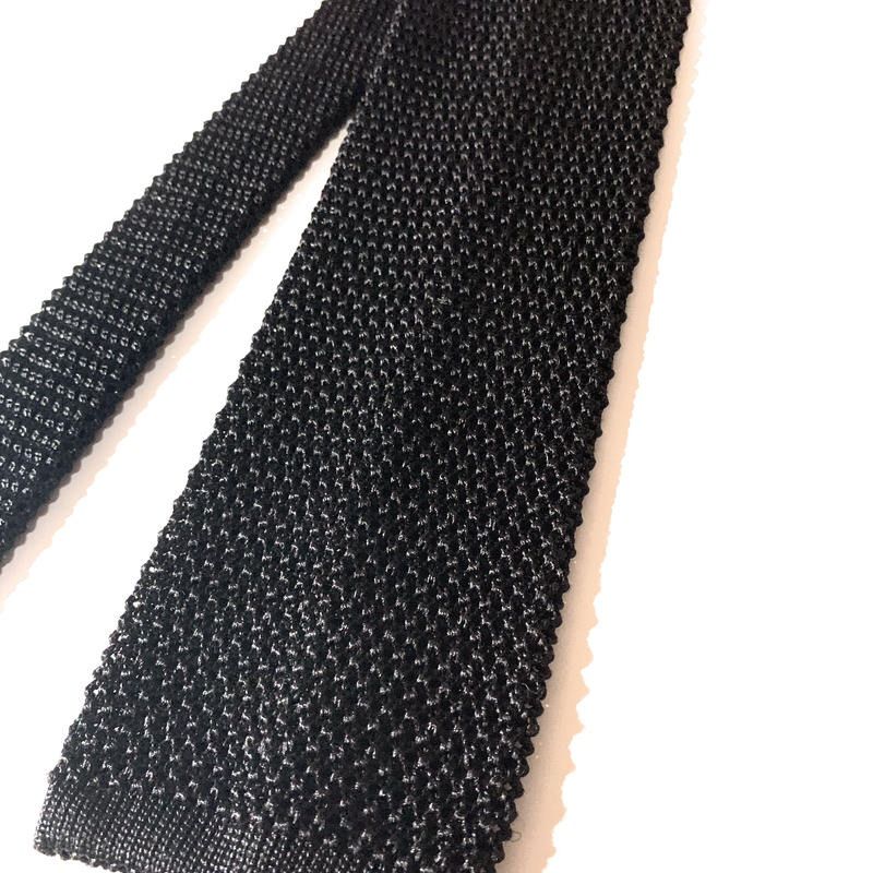 Atto Vannucci アット ヴァンヌッチ シルク ソリッドニットタイ 8.5cm幅