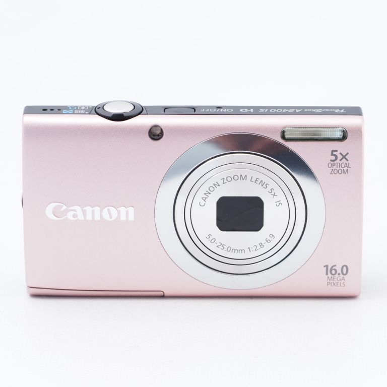 キャノン　canon powershot A2400 IS ピンクテレビ・オーディオ・カメラ