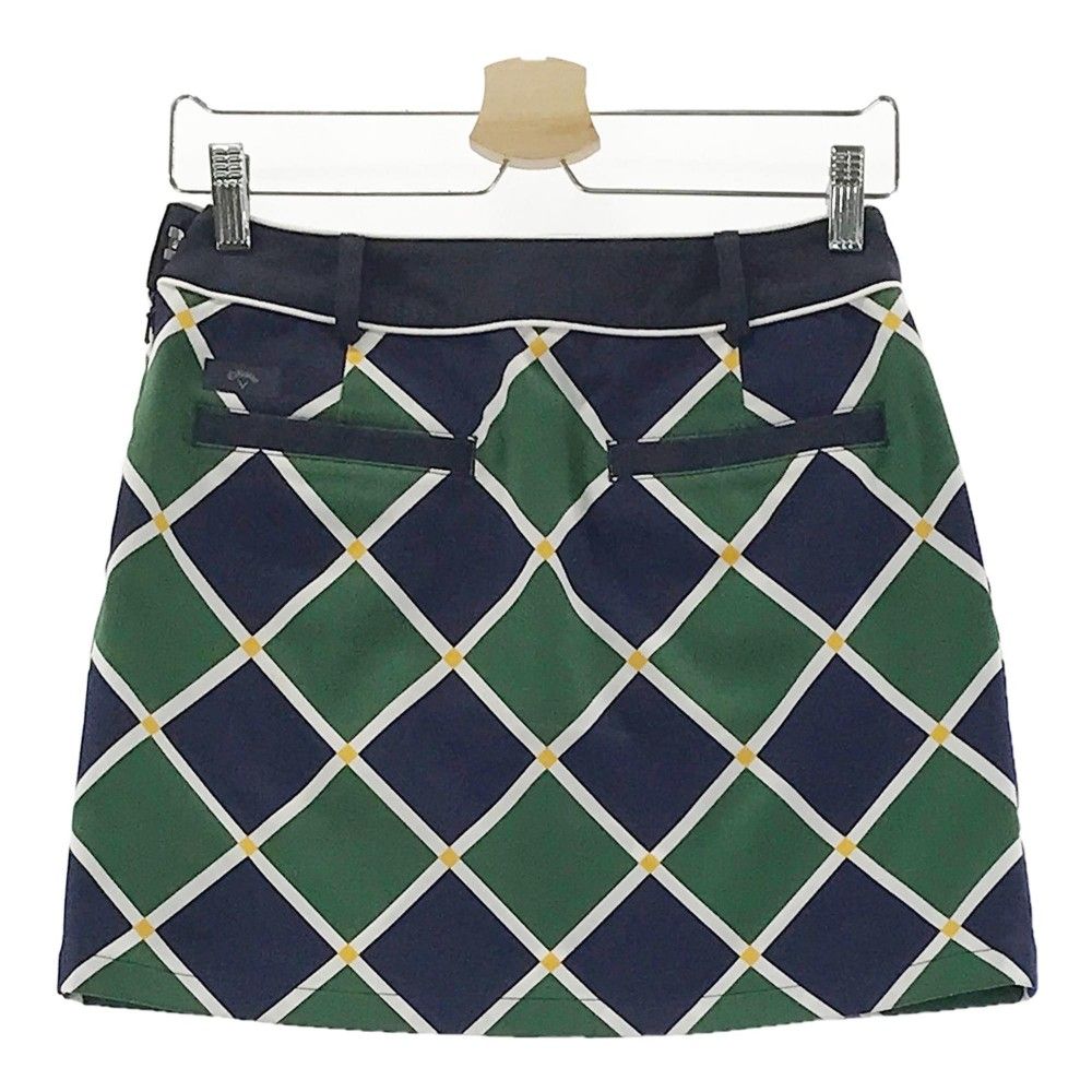 サイズ：S CALLAWAY キャロウェイ ストレッチスカート チェック柄
