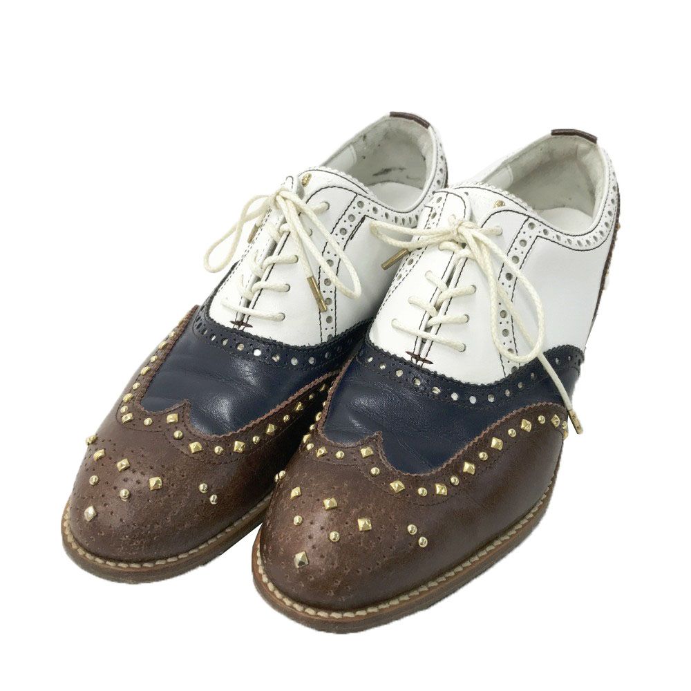 MARK&LONA マークアンドロナ ゴルフシューズ ホワイト系 24cm