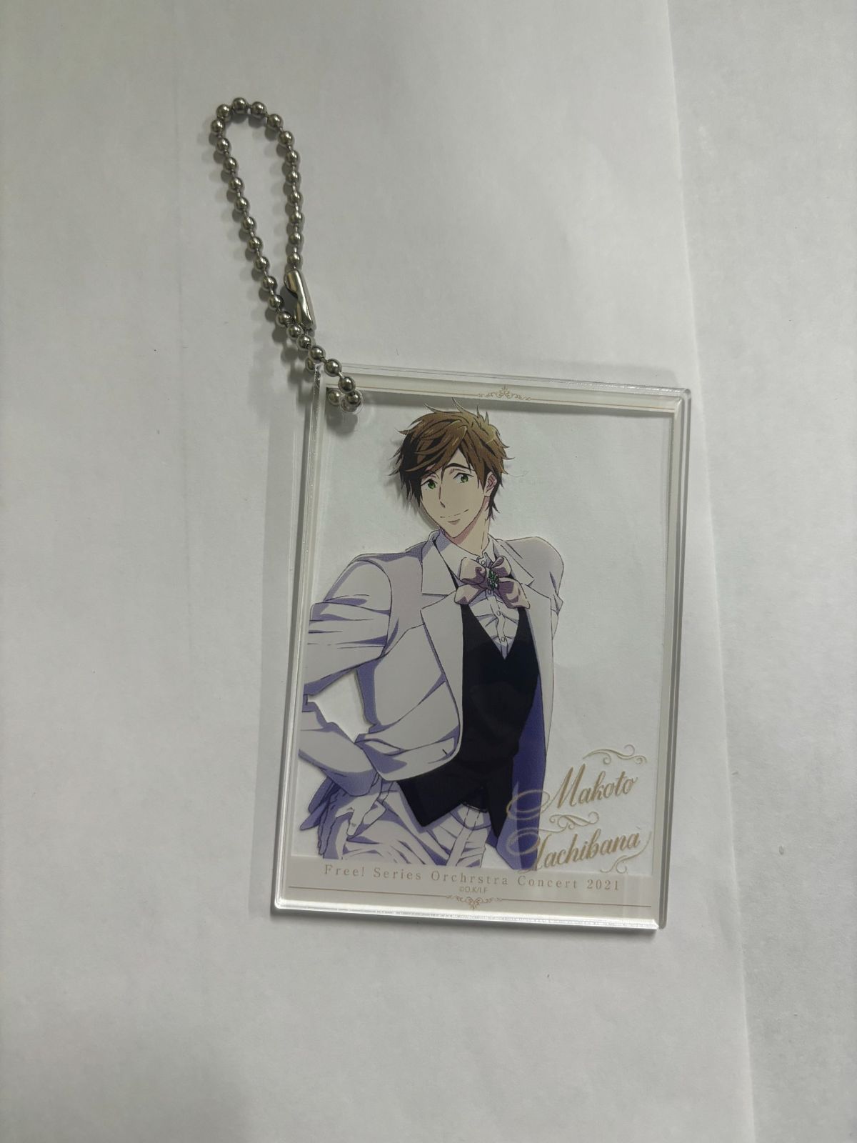Free! 橘真琴 スナップ風キーホルダー オーケストラ 2021 MR-01065 橘真琴 Free! シリーズ・オーケストラ・コンサート2021
