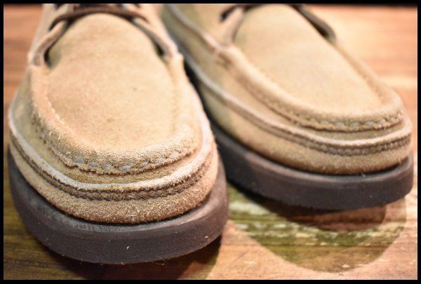 ラッセルモカシン ララミースエード 7.5 オネイダ オックスフォード ベージュ 中古・古着通販】RUSSELL MOCCASIN (ラッセルモカシン) ララミー