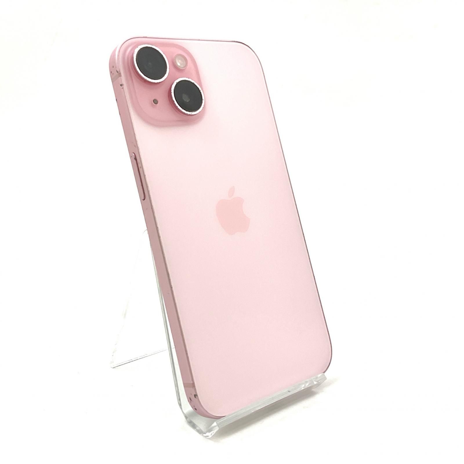 iPhone 15 128GB ピンク docomo 白ロム 動作確認済 85%【全額