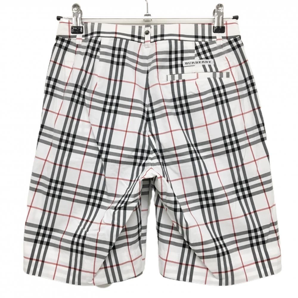 ✳︎美品✨2way！BURBERRY GOLF バーバリーゴルフ　ショートパンツ 美品】バーバリーゴルフ 2WAYスカート 黒×白 内側パンツ