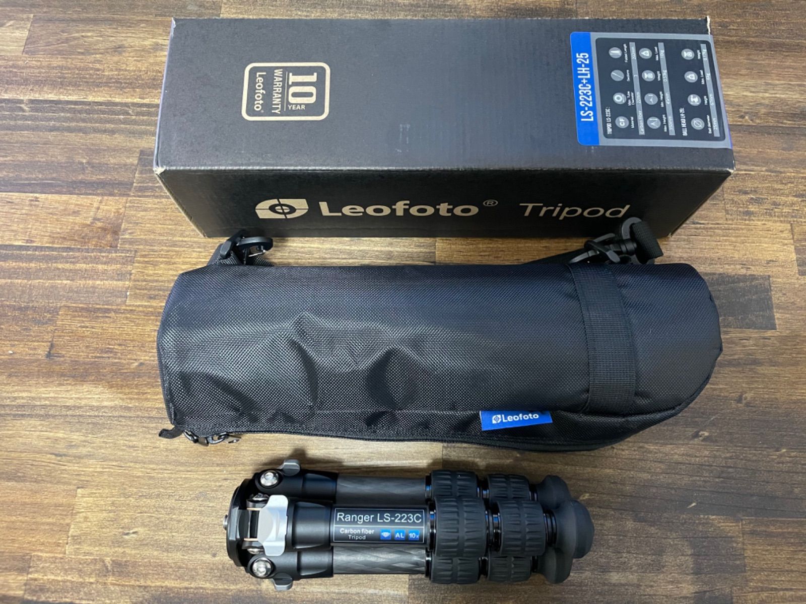 新品】leofotoミニカーボン三脚 ls-223c レオフォトls223 - Leofoto