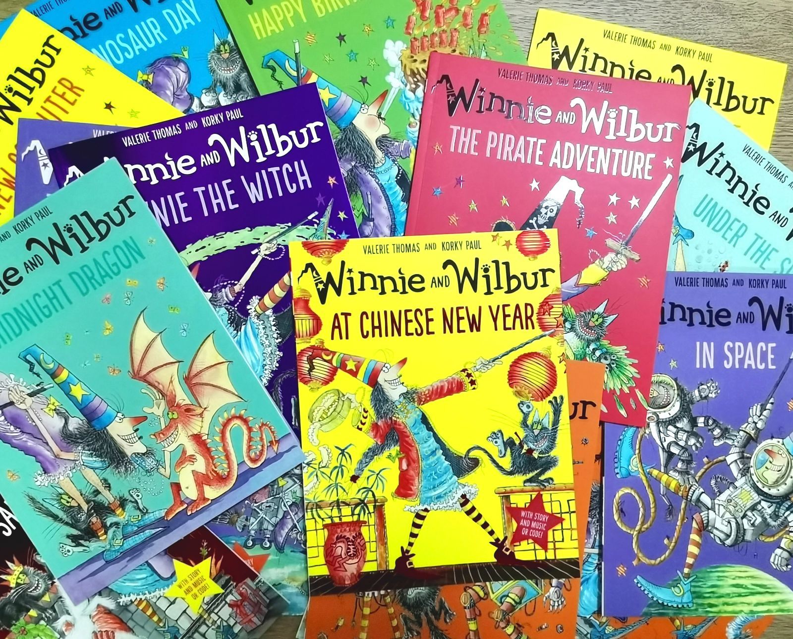 Winnie and Wilbur 魔女ウィニーとウィルバー 英語絵本 22冊