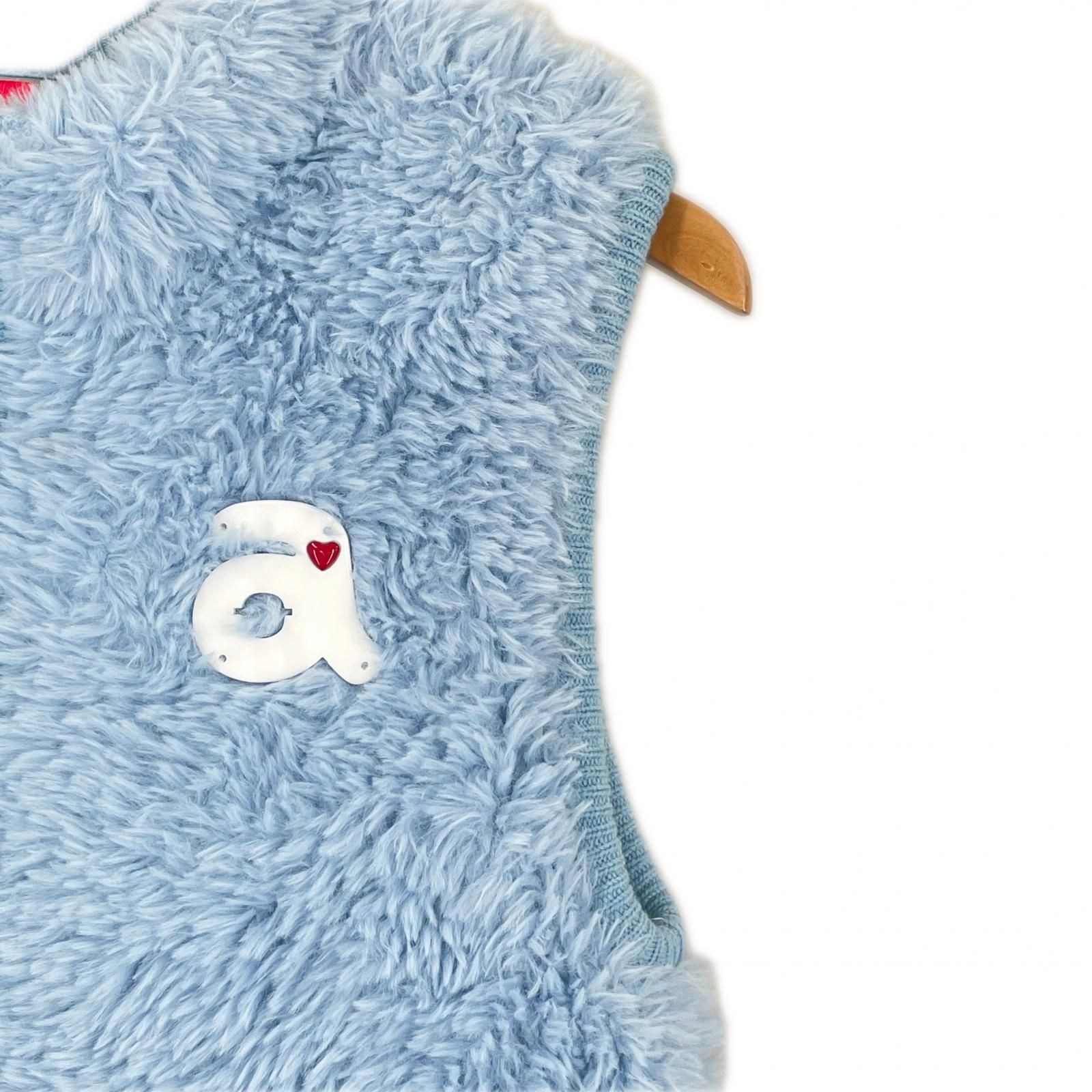 美品 ARCHIVIO アルチビオ ブランドロゴ 秋冬 AW ベスト ポリエステル