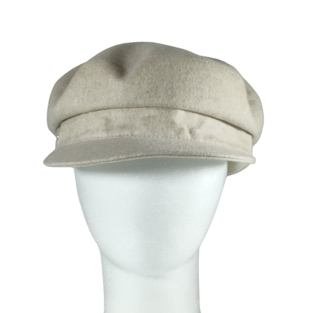 未使用 HERMES エルメス カシミヤ100% ドーヴィル セリエ キャスケット