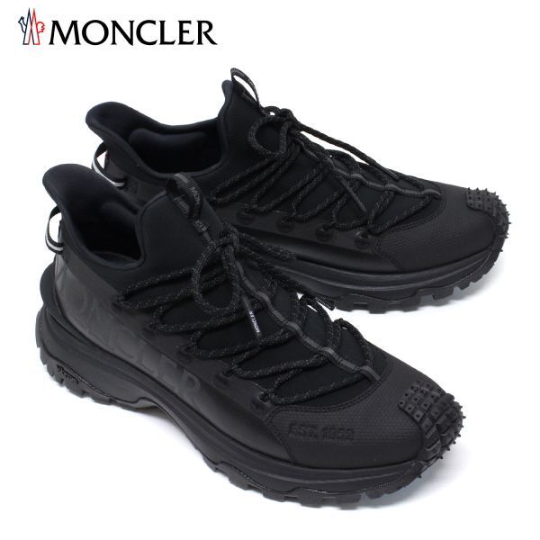 24SSモデル モンクレール MONCLER  メンズ TRAILGRIP LITE2 スニーカー【ブラック】 4M00090 M3457 999/【2024SS】m-shoes