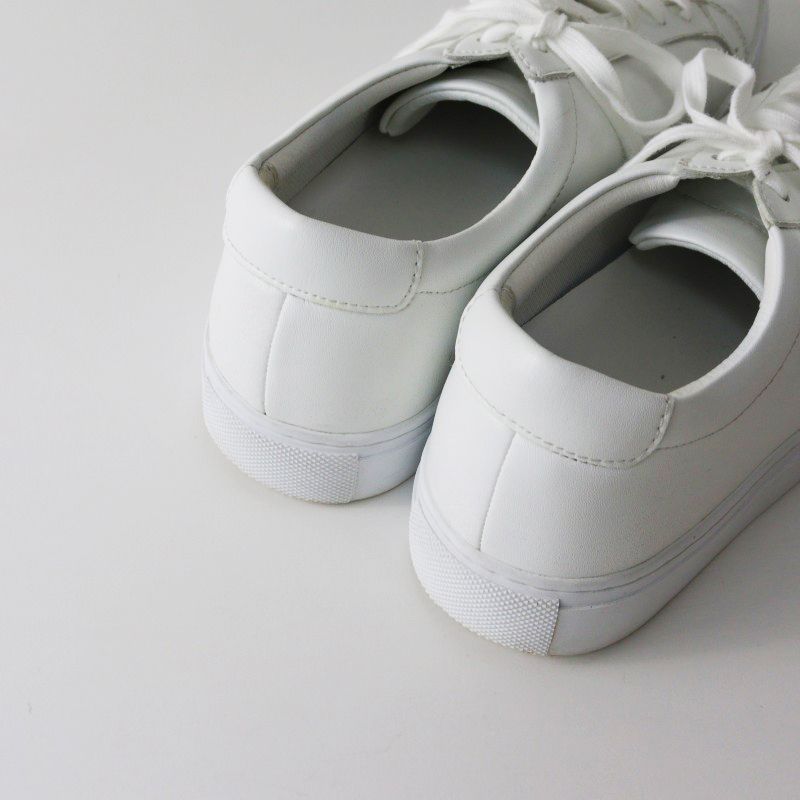 【美品】FILLIN TOKYOクラッシック ホワイト スニーカー　24cm フィルイン FILLIN CLASSIC WHITE レザースニーカー 24cm/オフ