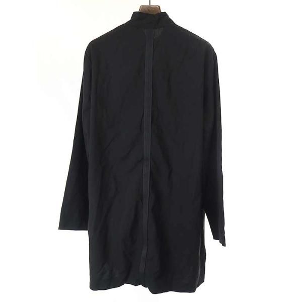 Yohji Yamamoto POUR HOMME ヨウジヤマモト プールオム 2000SS アジアの不良 シートベルト  ウールスタンドカラージャケット ブラック 2