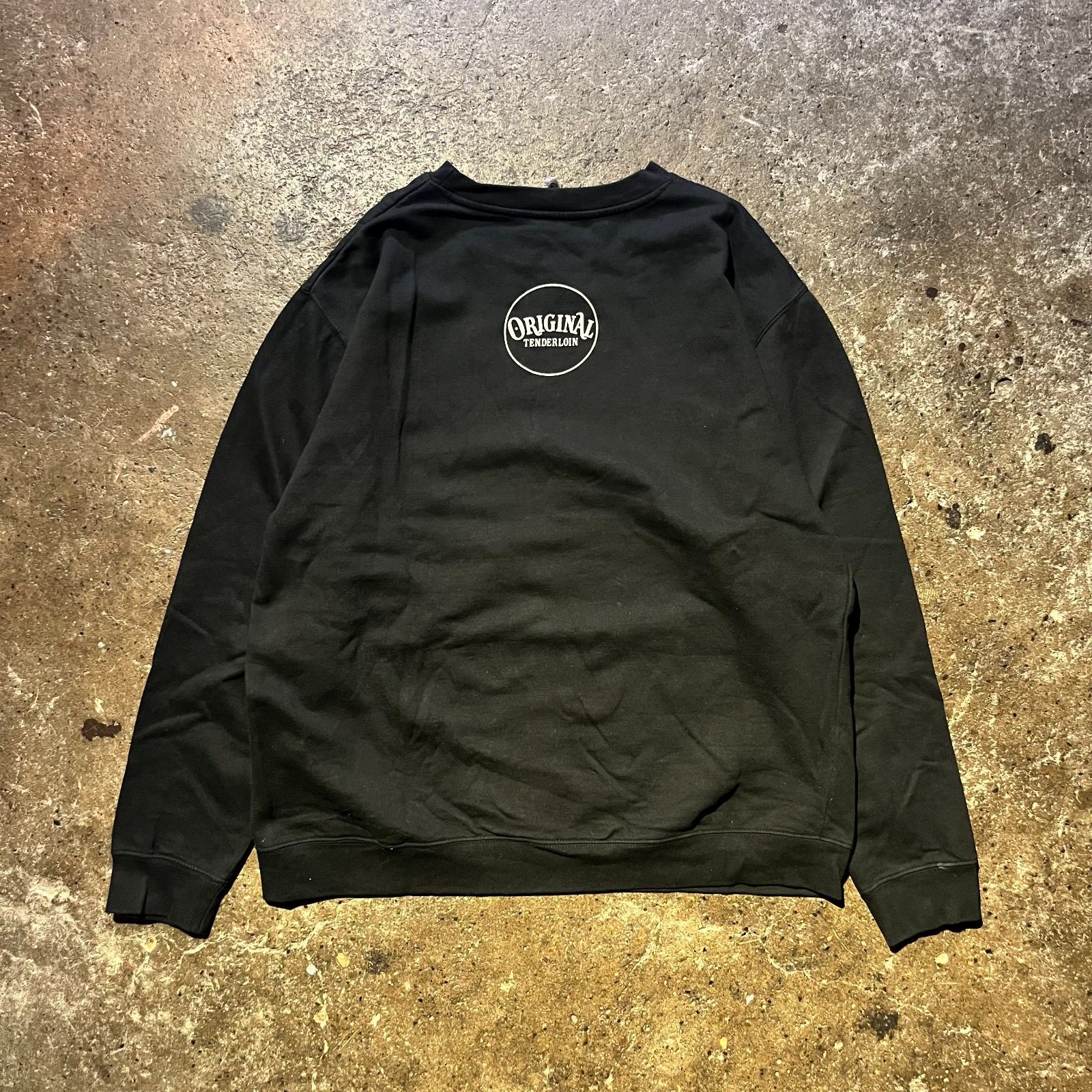 ジ*ド様 テンダーロイン スエット　XL フロッキー　黒 TENDERLOIN 本店限定 SWEAT BAD XL テンダーロイン スウェット