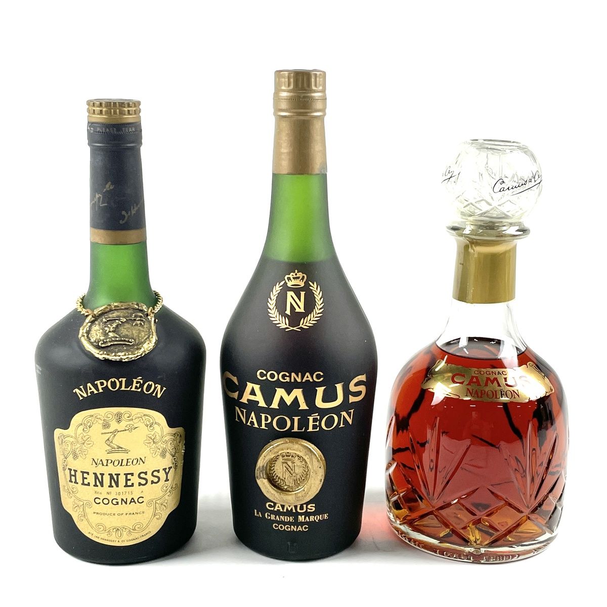 3本 Hennessy CAMUS コニャック ブランデー セット 【古酒】 - メルカリ