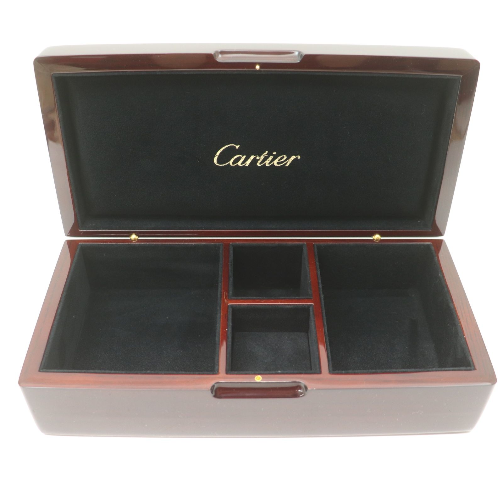 ITMC1CKJDUU1 Cartier カルティエ ウォッチボックス 時計ケース ジュエリーボックス 木製 木箱 トレー 収納 小物 外箱 ルーペ  クロス ソフトケース 収納 - メルカリ