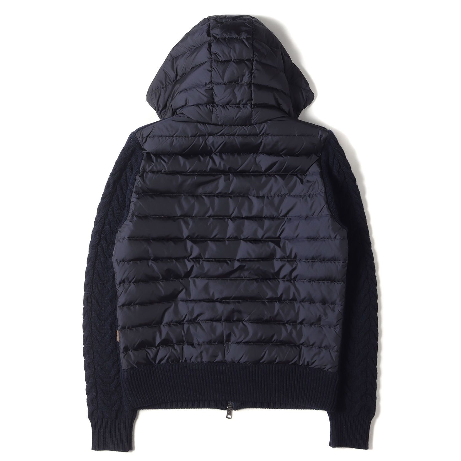 MONCLER モンクレール ダウンジャケット サイズ:S フーデッド ニット 