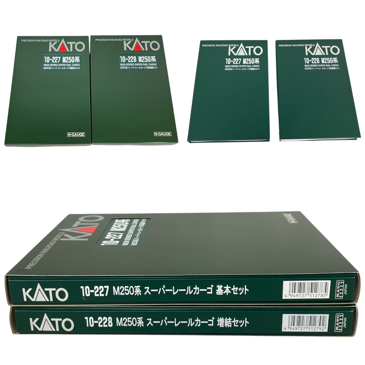 KATO 10-227 M250系 スーパーレールカーゴ 基本セット Amazon | 【KATO・カトー】M250系 スーパーレールカーゴ 8両基本