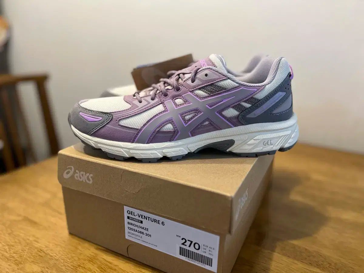W Asics アシックス ゲル ベンチャー 6 バーチ ヘイズ 270