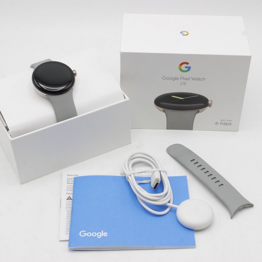 Google Pixel Watch LTE GA04122-TW Champagne Gold ステンレス