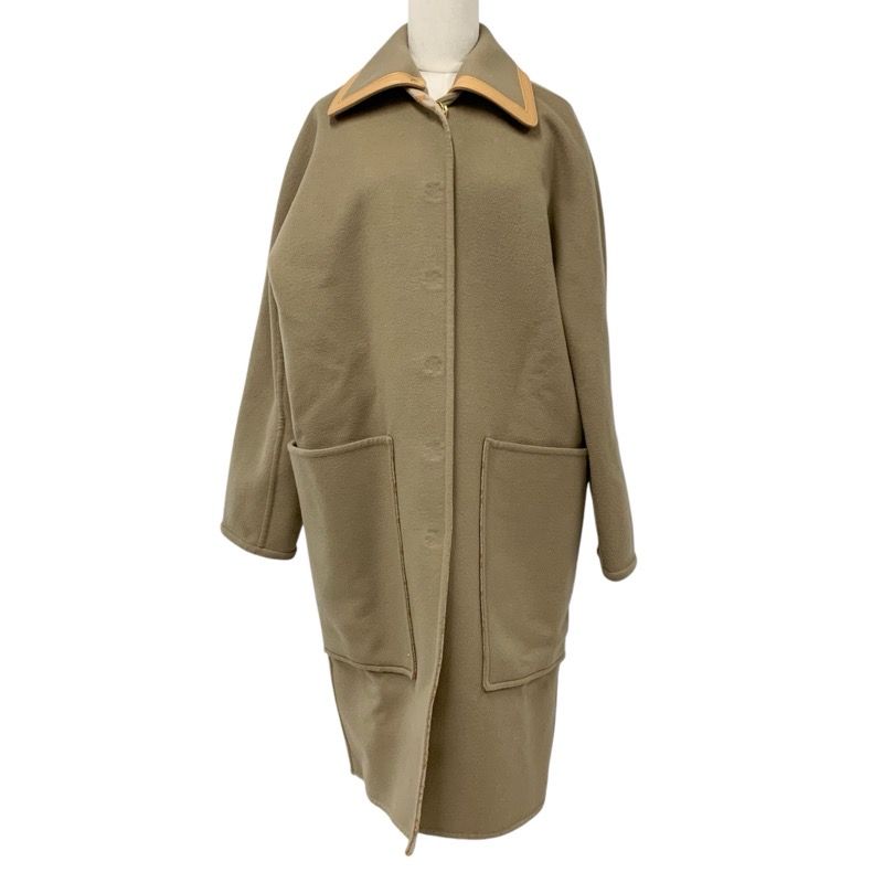 ルイヴィトン LOUIS VUITTON リムーバブルカラーダブルフェイスコート  