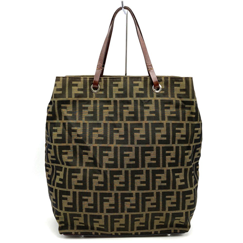 FENDI フェンディ ハンドバッグ トートバッグ ズッカ ヴィンテージ