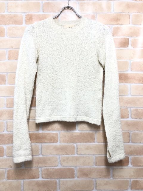 中古】 THE SHISHIKUI シシクイ ニット プルオーバー アイボリー FREE 111419922 - メルカリ