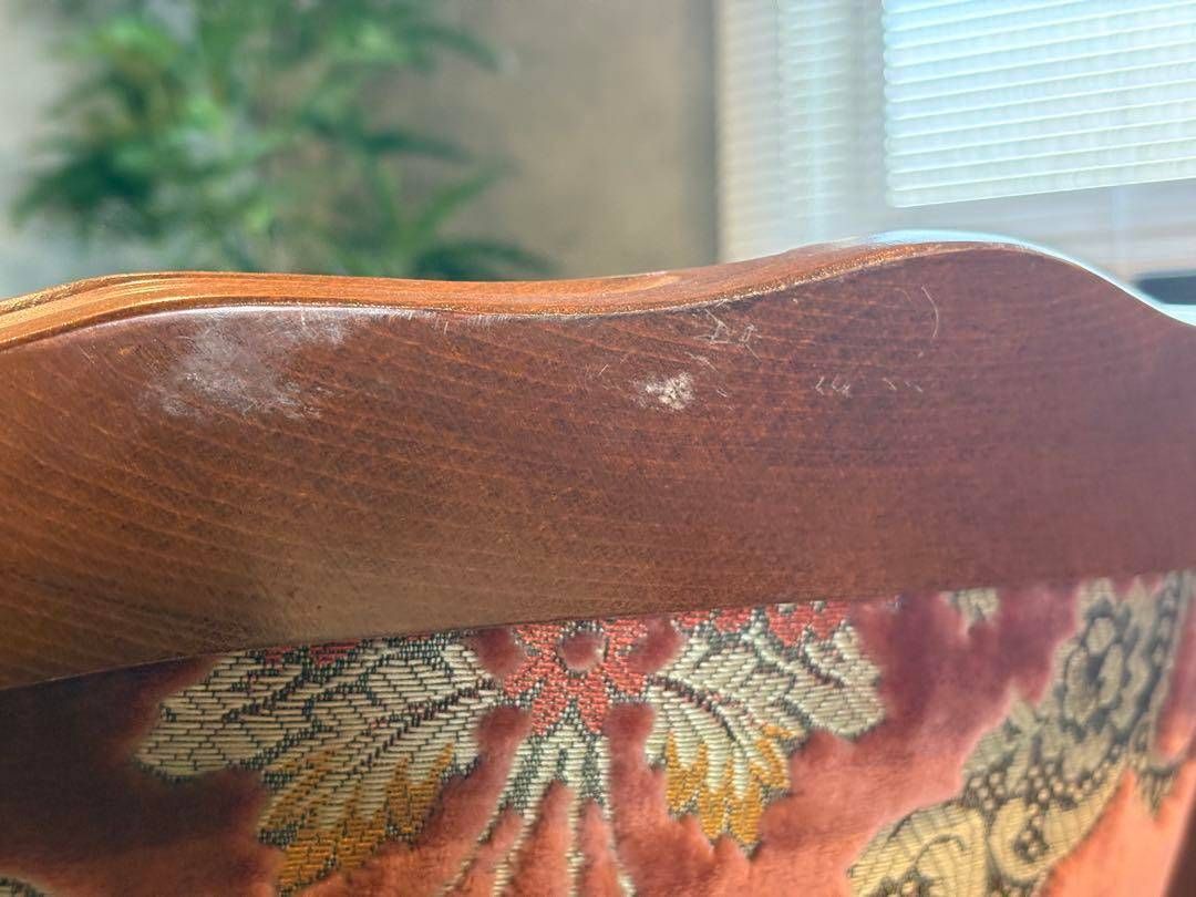 ヴィンテージ ロココ アームチェア 猫脚 クラシック クラシカル 金華山