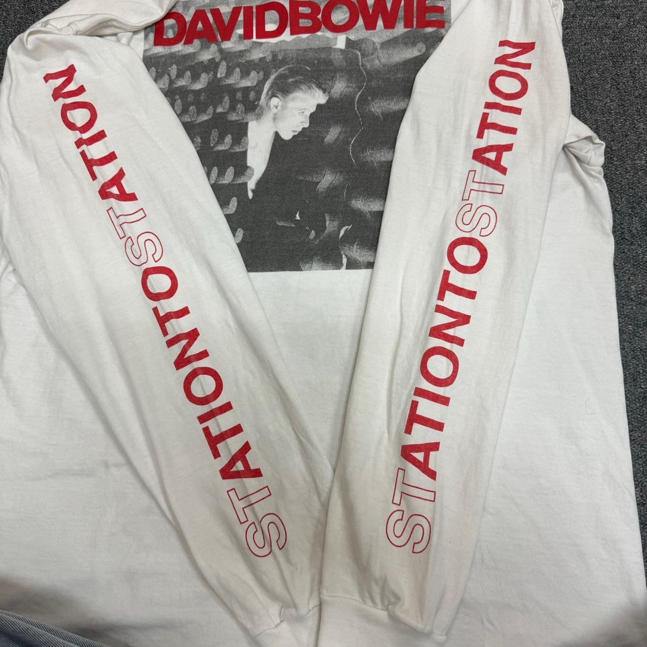 定価33000円 SAINT MICHAEL 22AW DAVID BOWIE L/S TEE SM-A22-0000-074