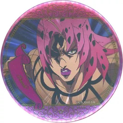 ジョジョの奇妙な冒険 黄金の風 缶バッジ ディアボロ