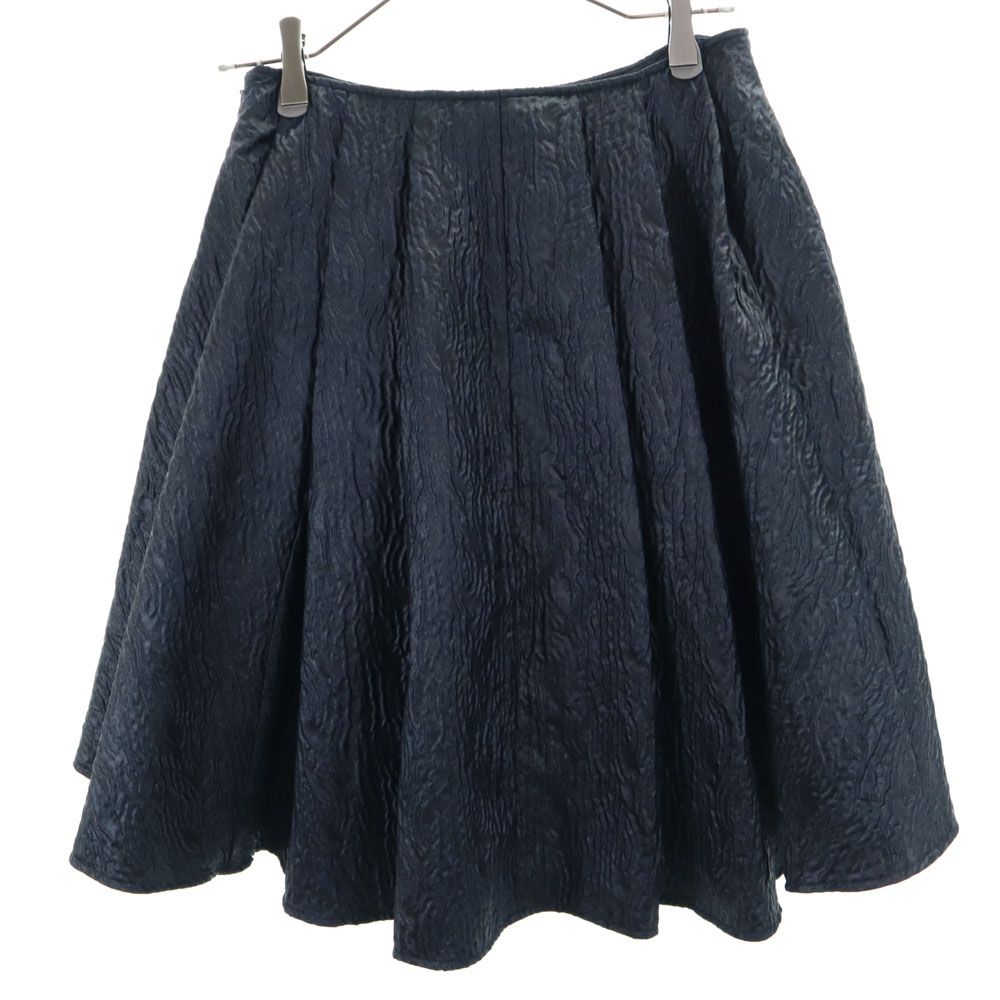 MAX&Co. マックスアンドコー　ミニスカート マックスアンドコー ブルガリア製 ミニ丈 プリーツスカート 38 濃紺