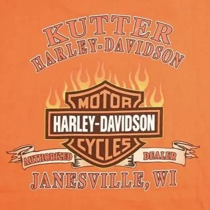 Harley Davidson プリントTシャツ