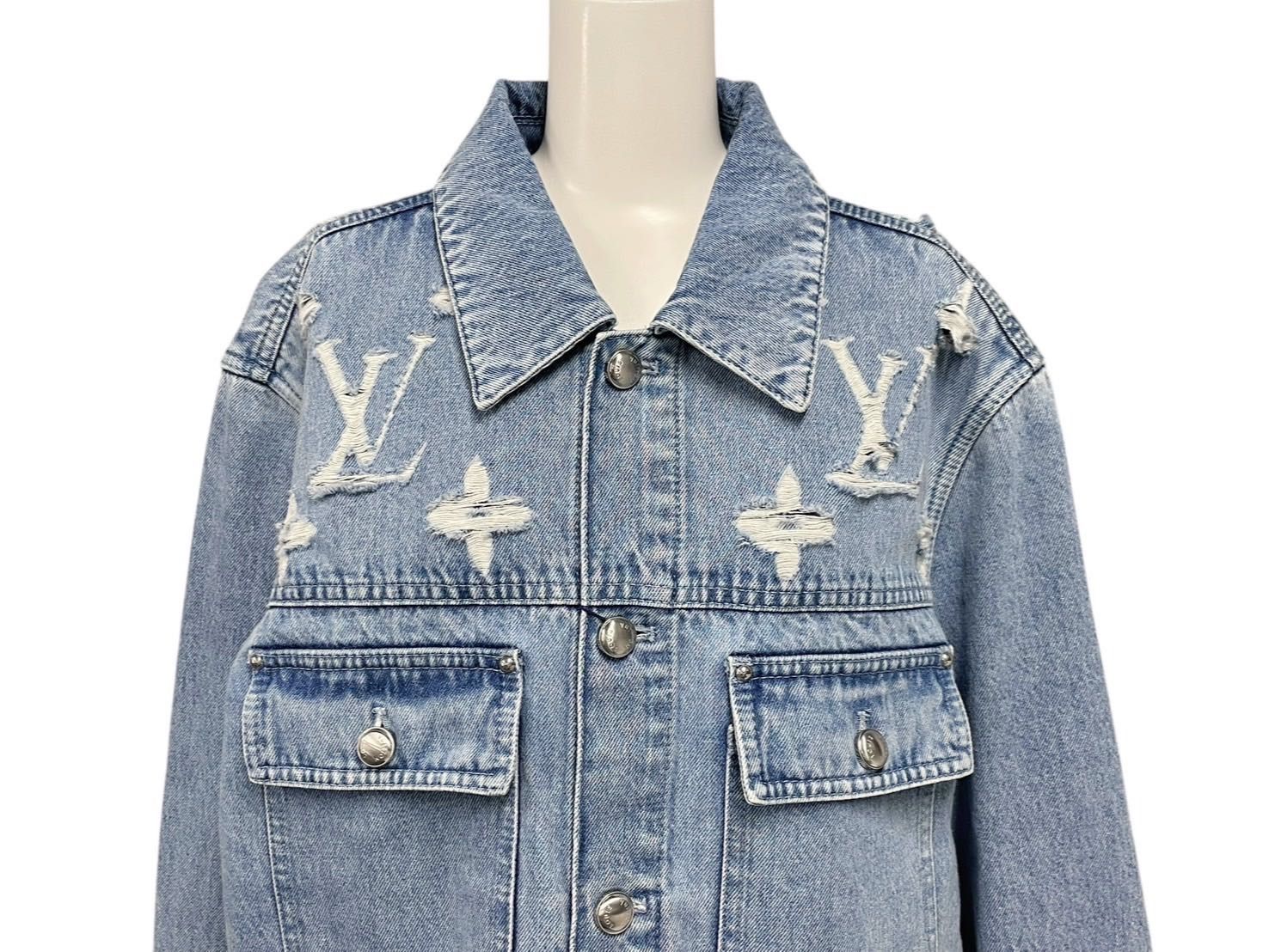 新品未使用 LOUIS VUITTON ルイヴィトン 1AGING モノグラムデニム 