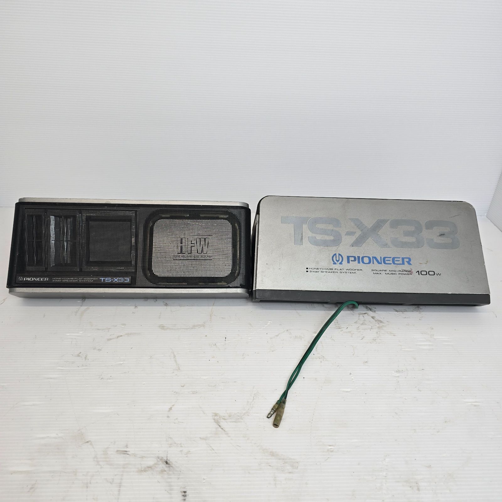 Pioneer パイオニア TS-X33 スピーカー ペア 100w+ 旧車 当時物 希少