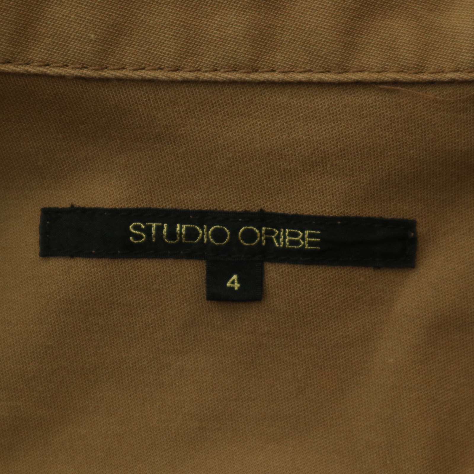 STUDIO ORIBE スタジオオリベ 通年 G-JACK☆ ジップ ミリタリー 