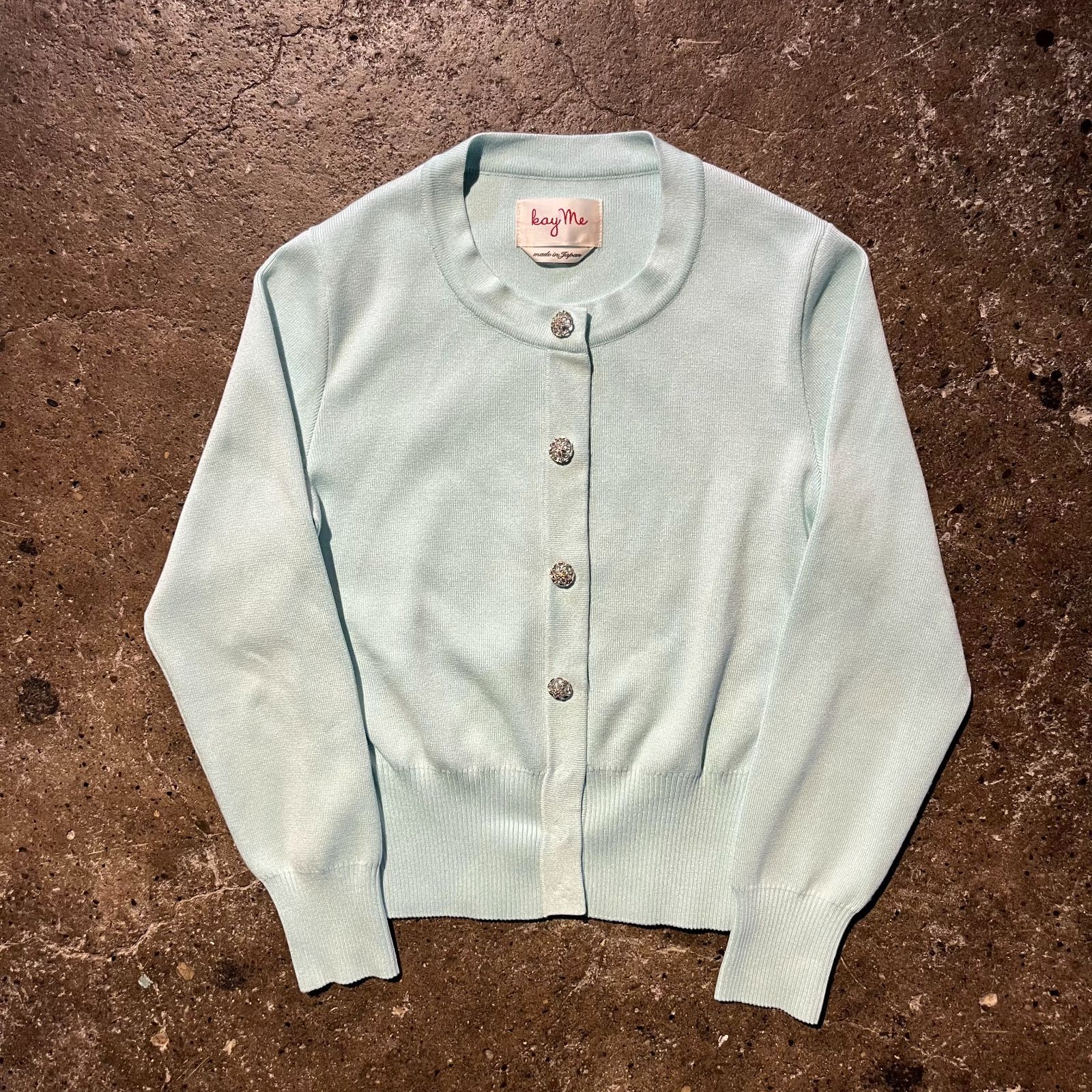 未使用級✨kayme ケイミー ラベンダー 金沢産ペプラムニットカーディガン M kay me international (@kaymetokyo) / X