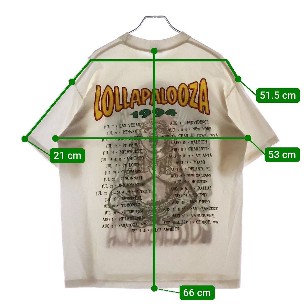 90s 1994 lollapalooza vtg タンクトップ ロラパルーザ VINTAGE (ヴィンテージ) 90S VINTAGE LOLLAPALOOZA 1994 SOFTEE