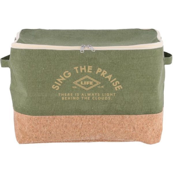 【まとめ】ファブリックインナーボックス蓋付　プレイズ　ＧＲ 【×6セット】