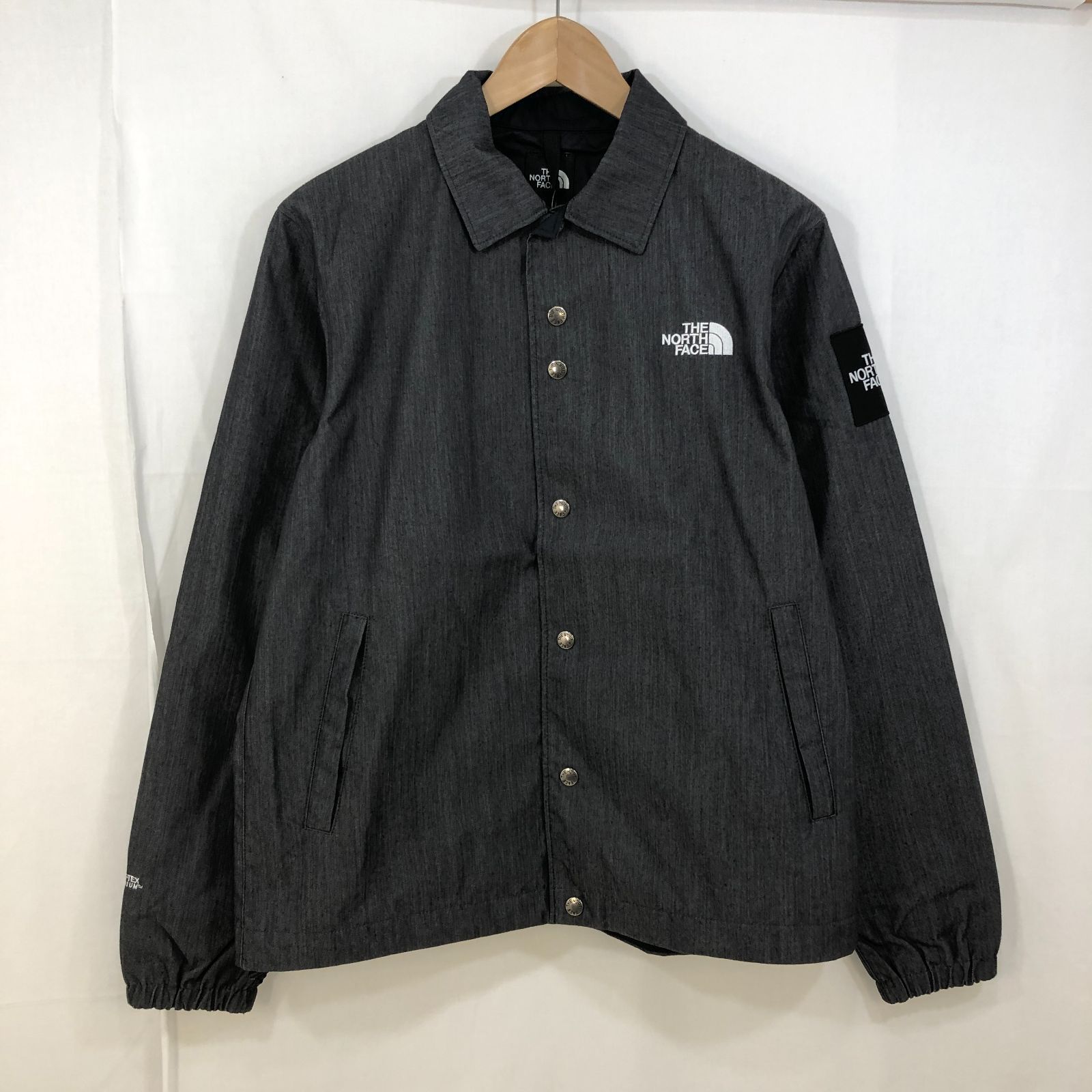 THE NORTH FACE GTX Denim Coach Jacket ザノースフェイス ゴアテックスデニムコーチジャケット ナイロンブラックデニム  Sサイズ - メルカリ