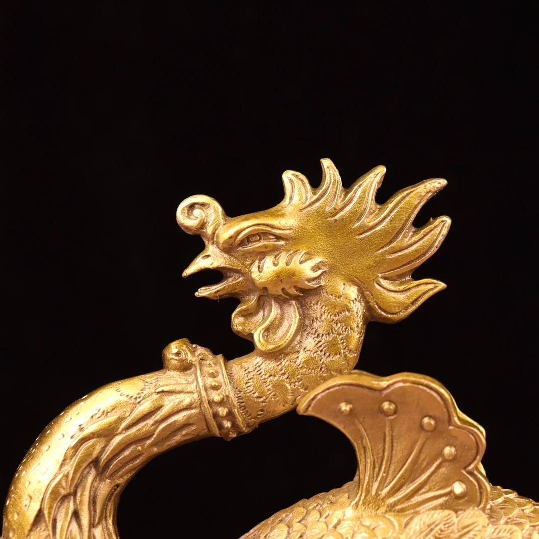 鳳 開運 風水 置物 銅製