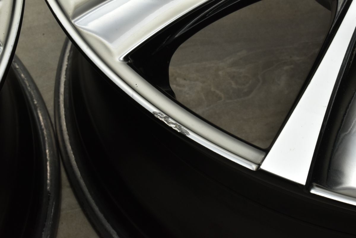 ドレスアップ用 Weds クレンツェ マリシーブ309evo 19in 8J 48 PCD114.3 4本セット アルファード ヴェルファイア アテンザ レヴォーグ FFCRYSTALESIA_COM