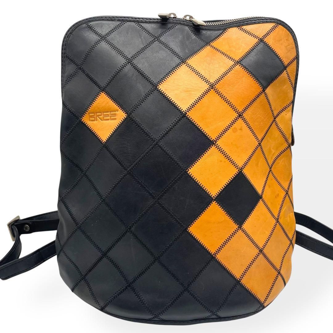 【美品】 BREE リュック バックパック キルティング レザー 美品】 BREE リュック バックパック キルティング レザー BREE