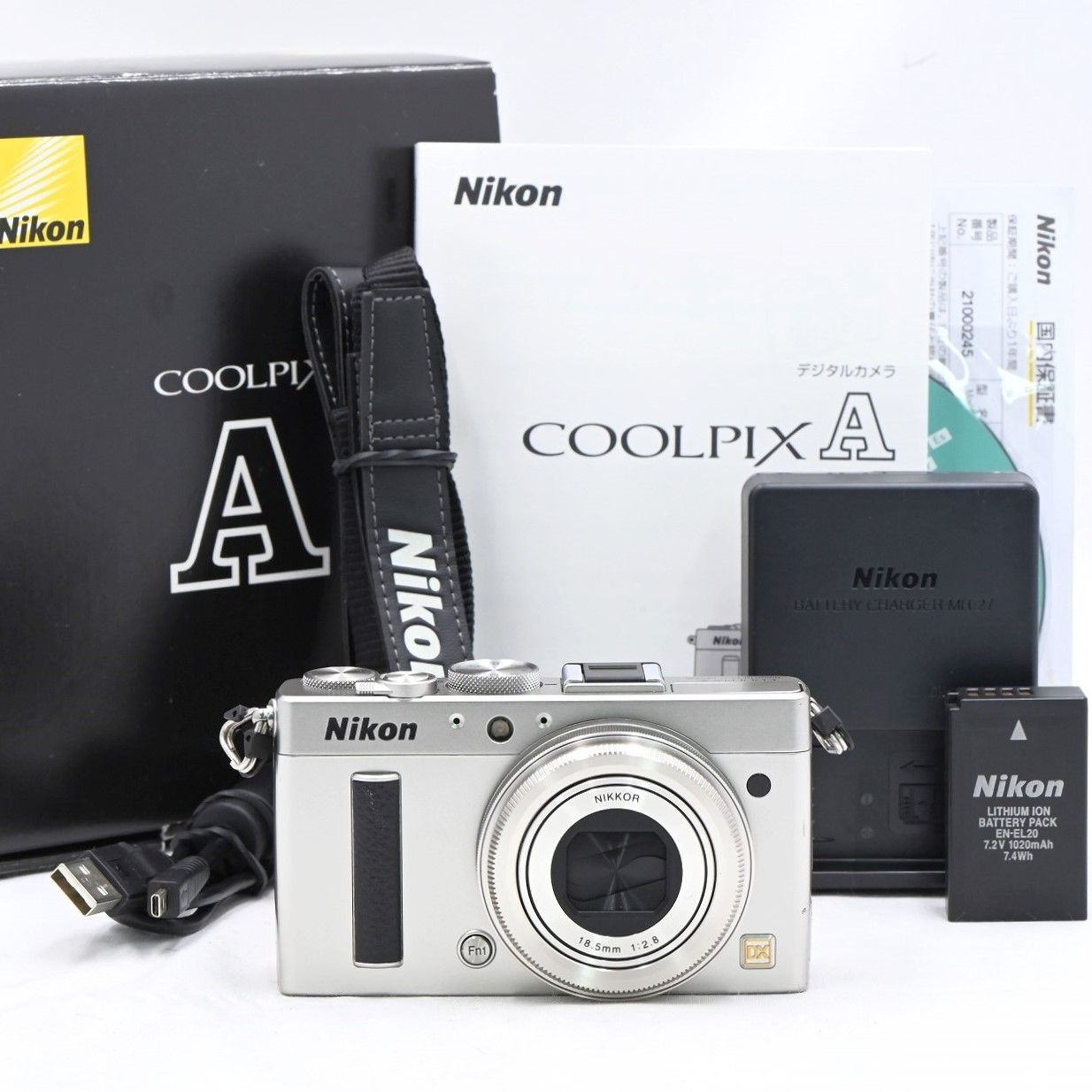 ニコン Nikon COOLPIX A シルバー コンパクトデジタルカメラ【中古】 - メルカリ