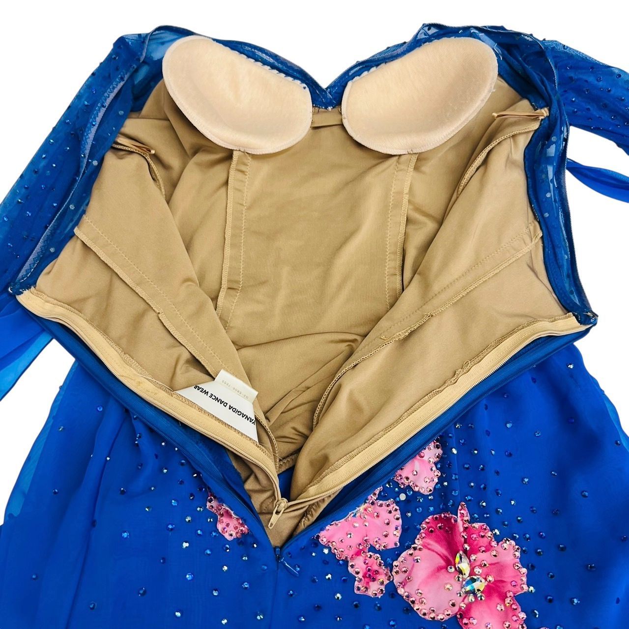 社交ダンス ラテンドレス　ヤナギダダンスウェア製 ⭐︎フルオーダー品⭐︎ YANAGIDA DANCE WEAR ヤナギダダンス ウェア 社交ダンス ラテン