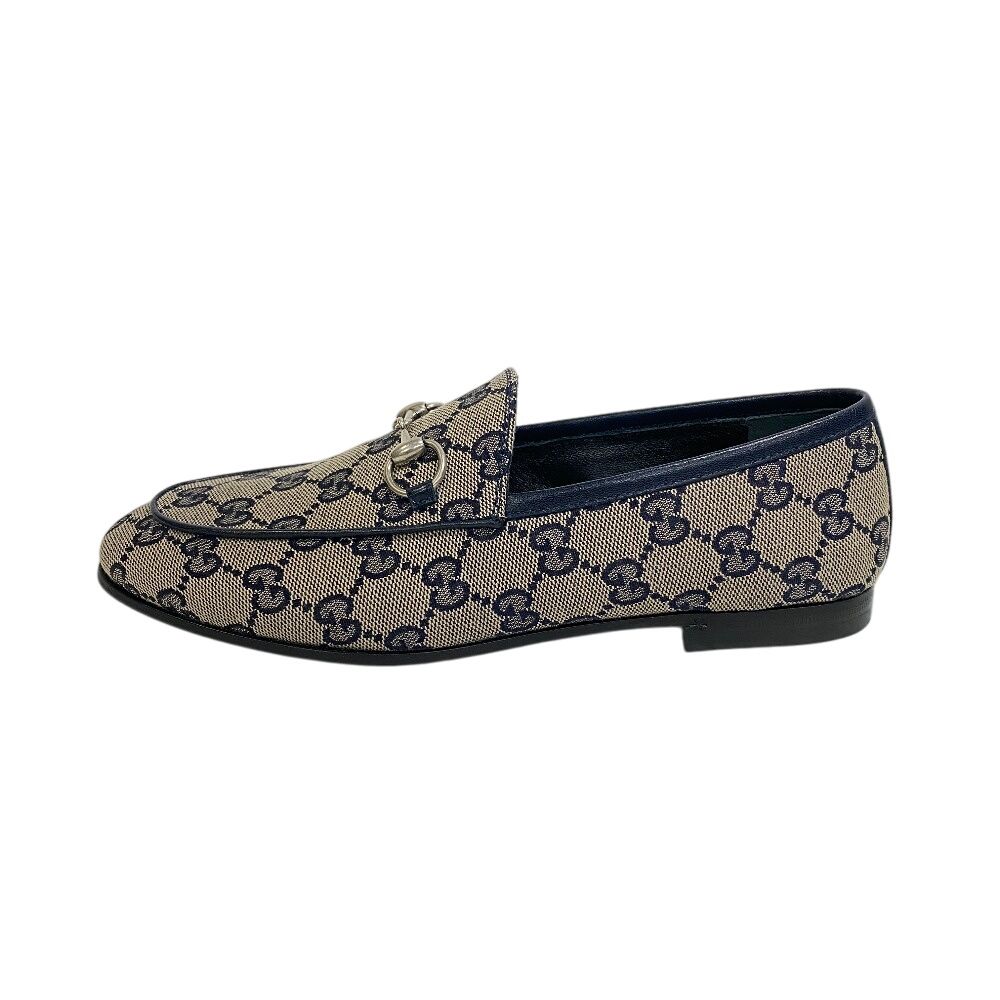 ５％OFF フォロワークーポン GUCCI グッチ 693213 ホースビット ローファー ベージュ レディース おすすめ 人気