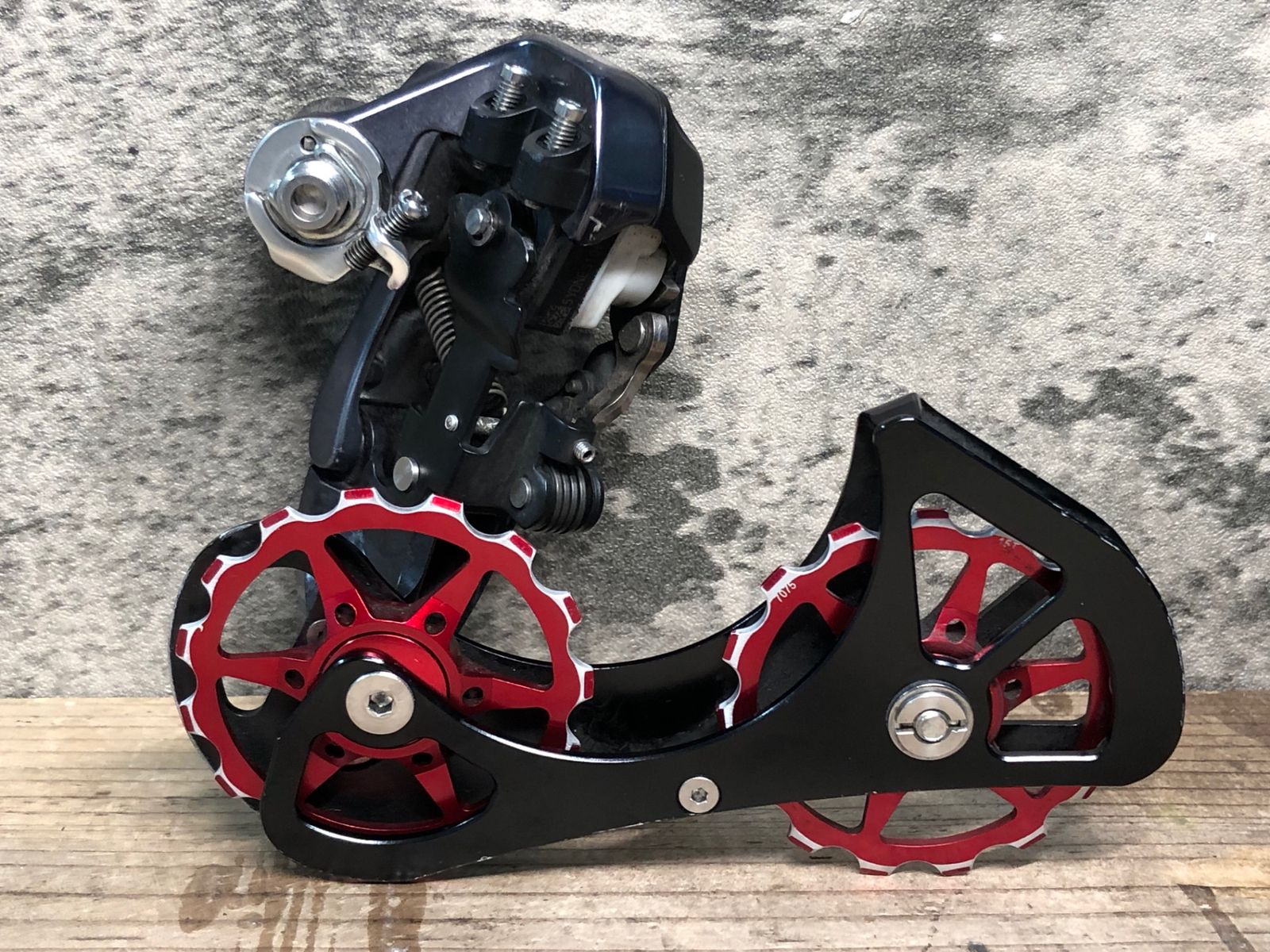 JA962 シマノ SHIMANO アルテグラ ULTEGRA RD-6870 リアディレイラー 11S Di2 接続 済み 補修跡あり プーリー非純正