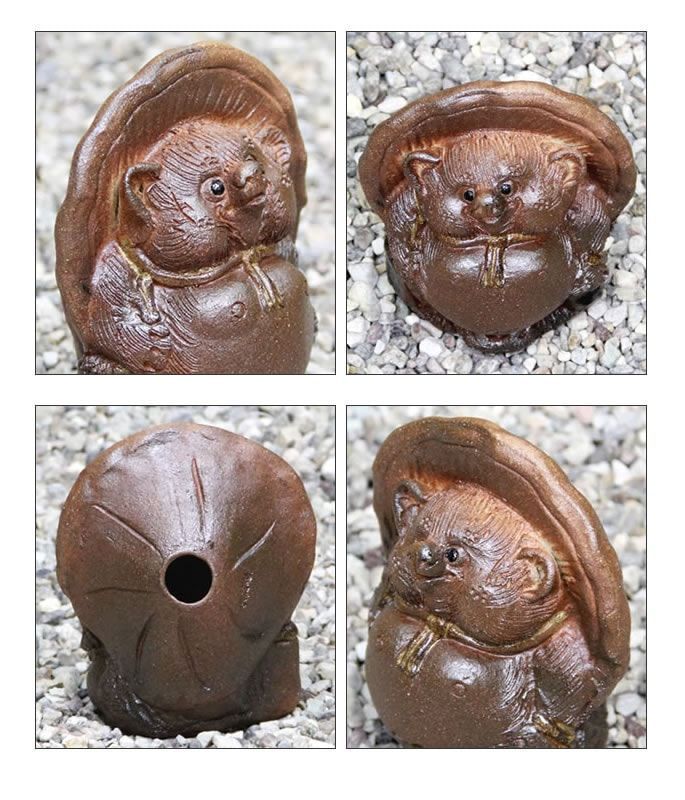 信楽焼 狸 5号 信楽焼たぬき 手づくりたぬき 縁起物タヌキ 陶器
